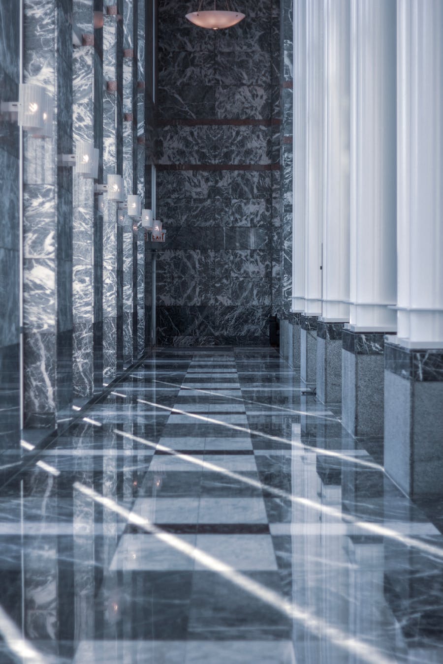 Decorative epoxy floor design